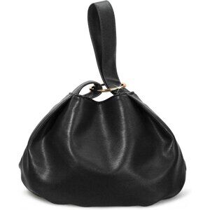 Sophisticated Vegan Leather Top Handle Bag - Roomy Hobo Clutch for All Occasions